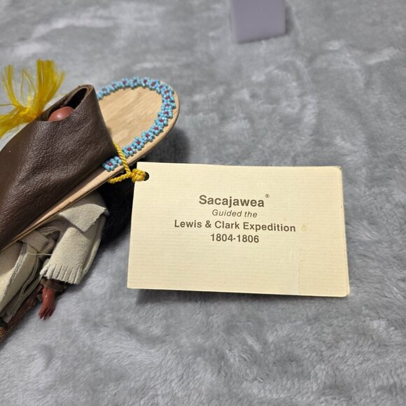 Vintage Carlson Dolls Sacajawea Native American Heritage Doll 8 Inch Handmade US - Picture 4 of 8